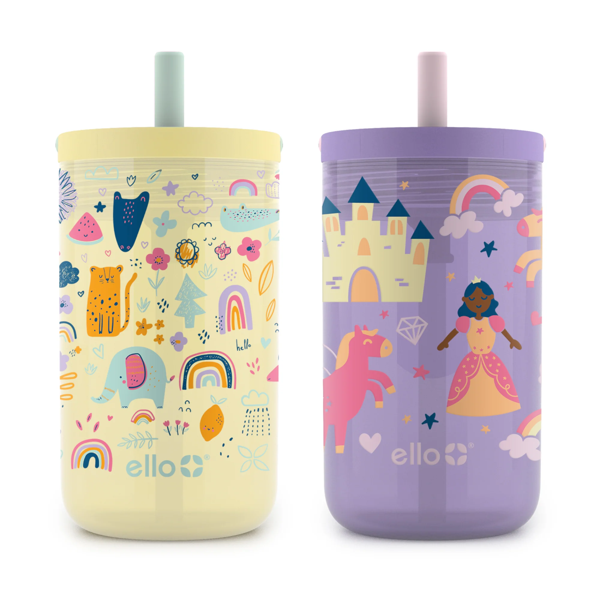 Bop 12oz Leakproof Kids Tumbler with Optional Straw, Set of 2 - Image 6