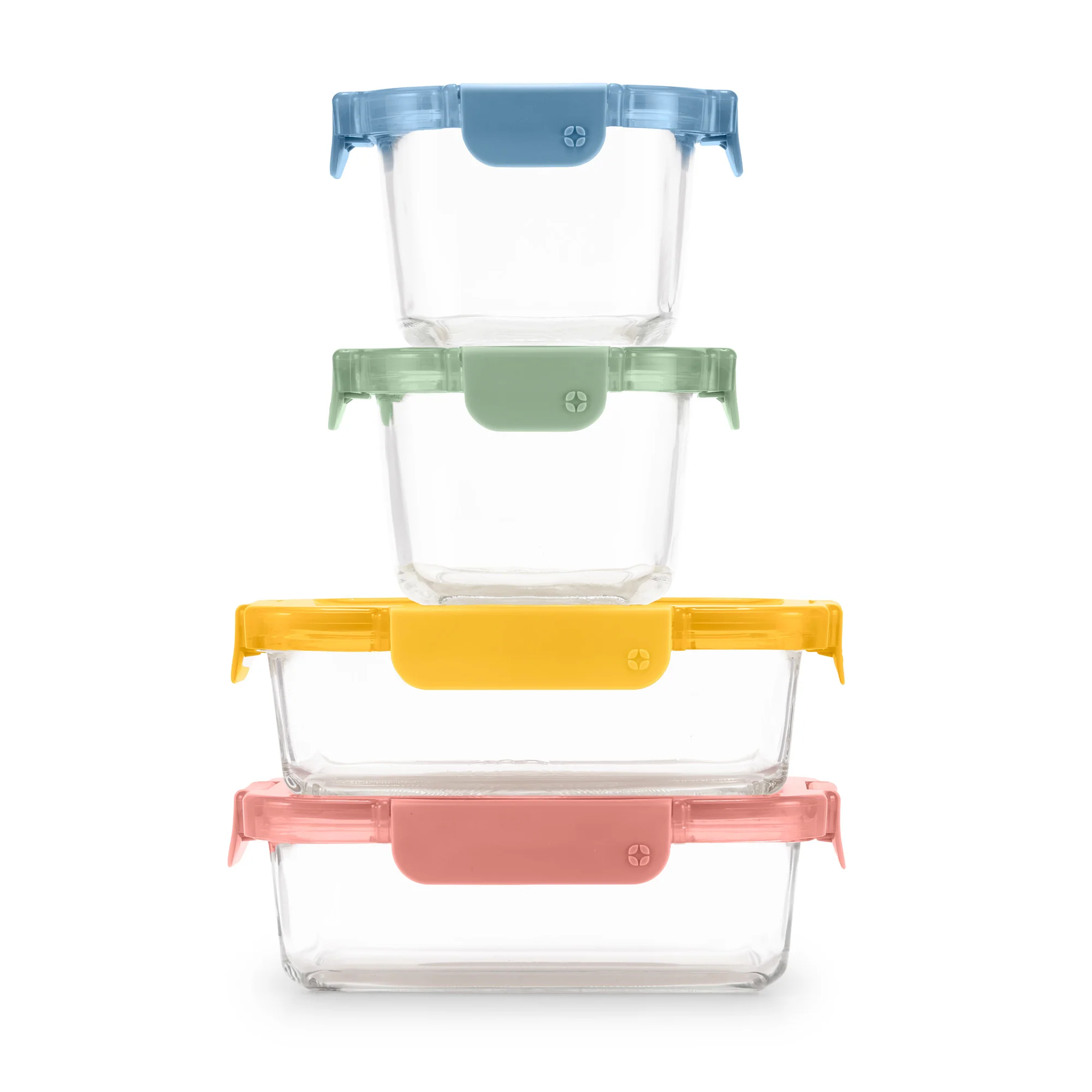 Color Lock® Glass 8pc Mixed Meal Prep Set - Image 6