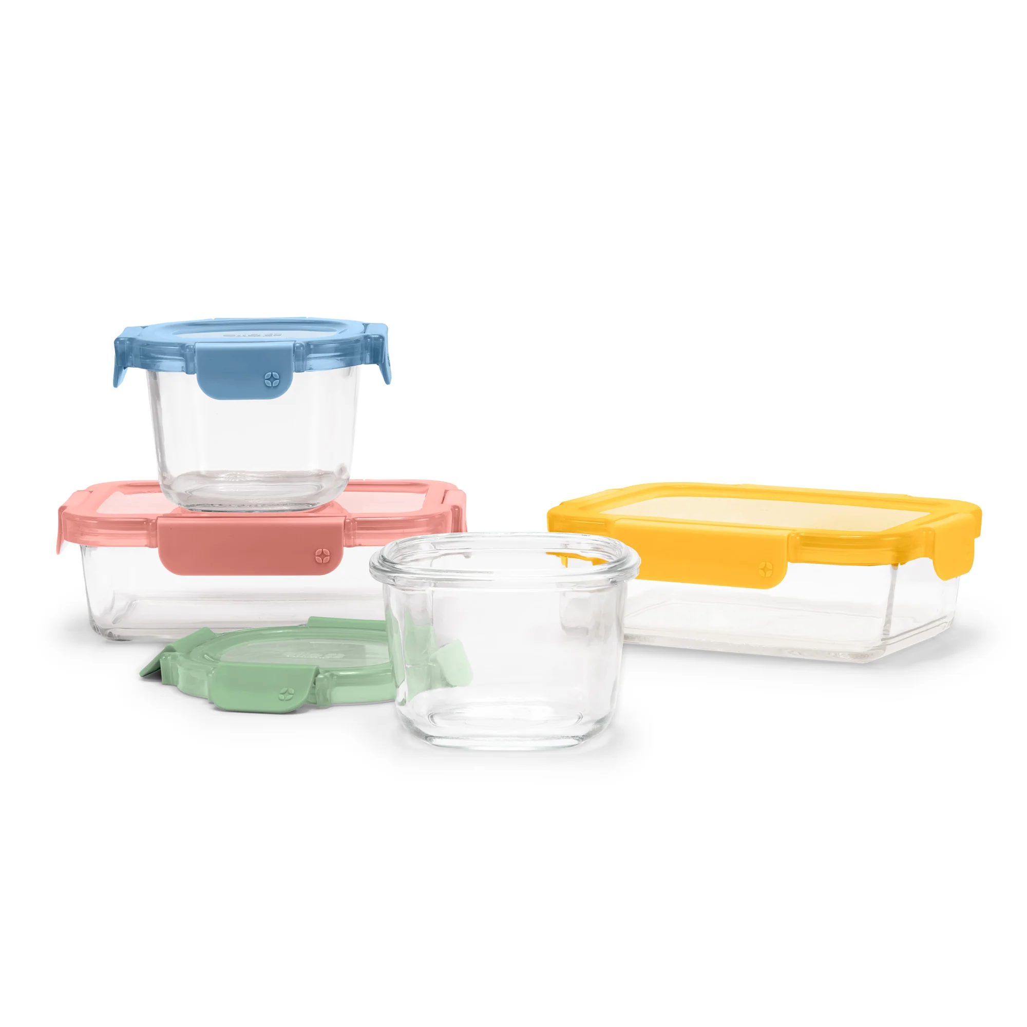 Color Lock® Glass 8pc Mixed Meal Prep Set - Image 7