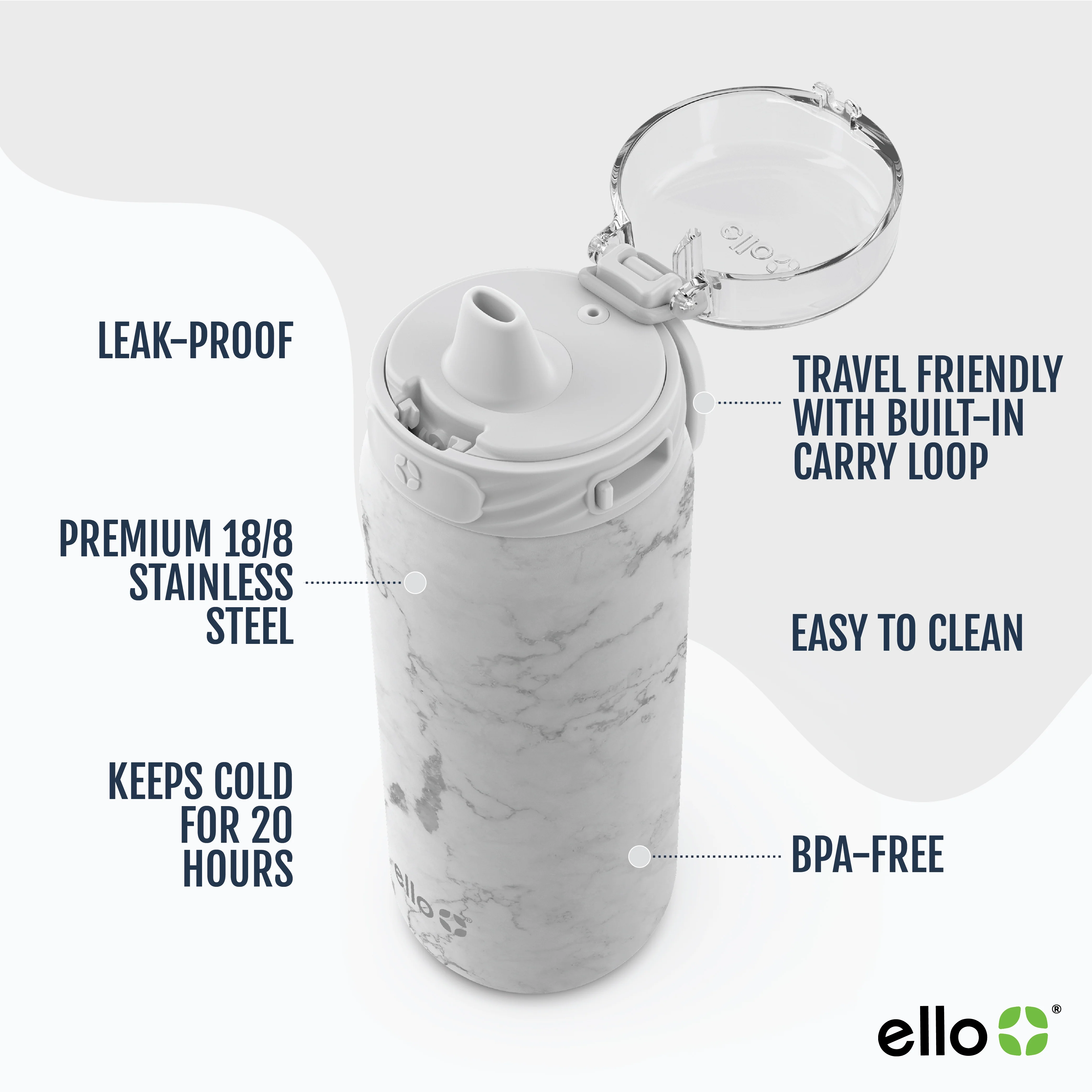 Cooper Stainless Steel Water Bottle - Image 142