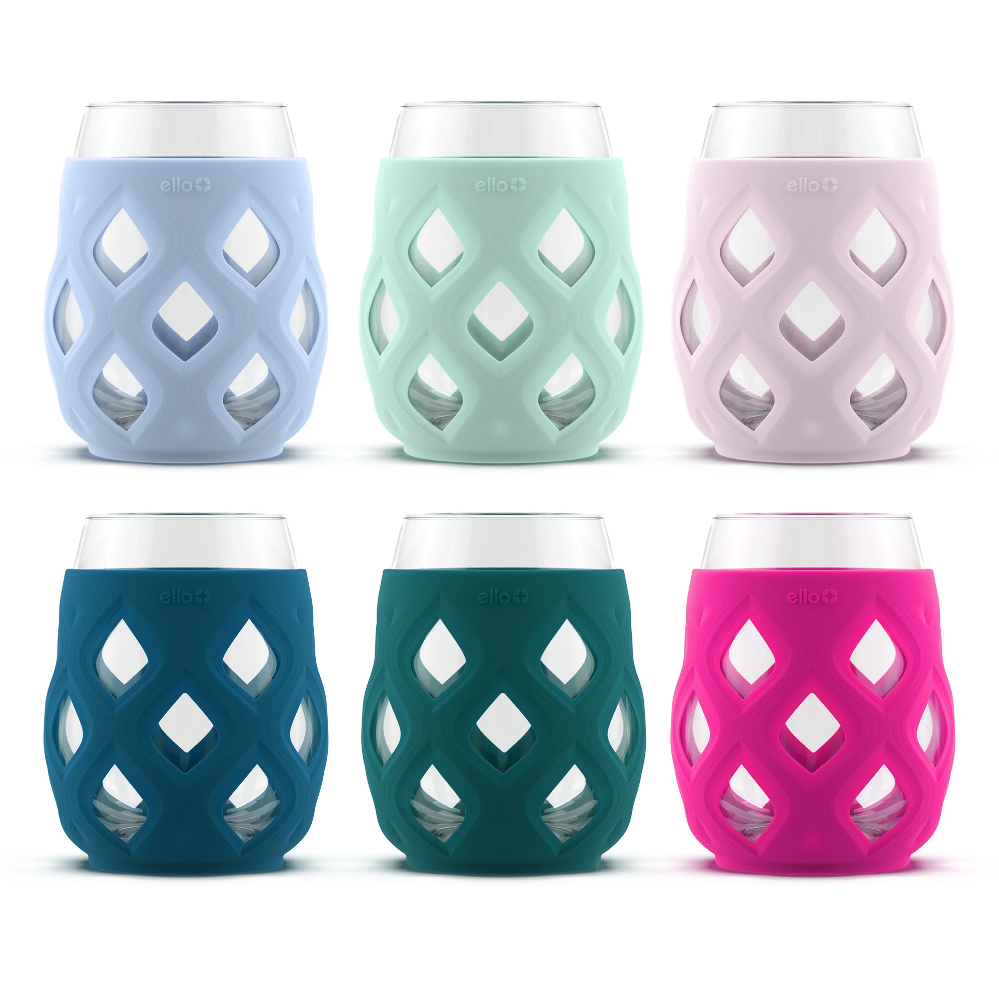 Cru Stemless Wine Glass Set with Silicone Protection - Image 18