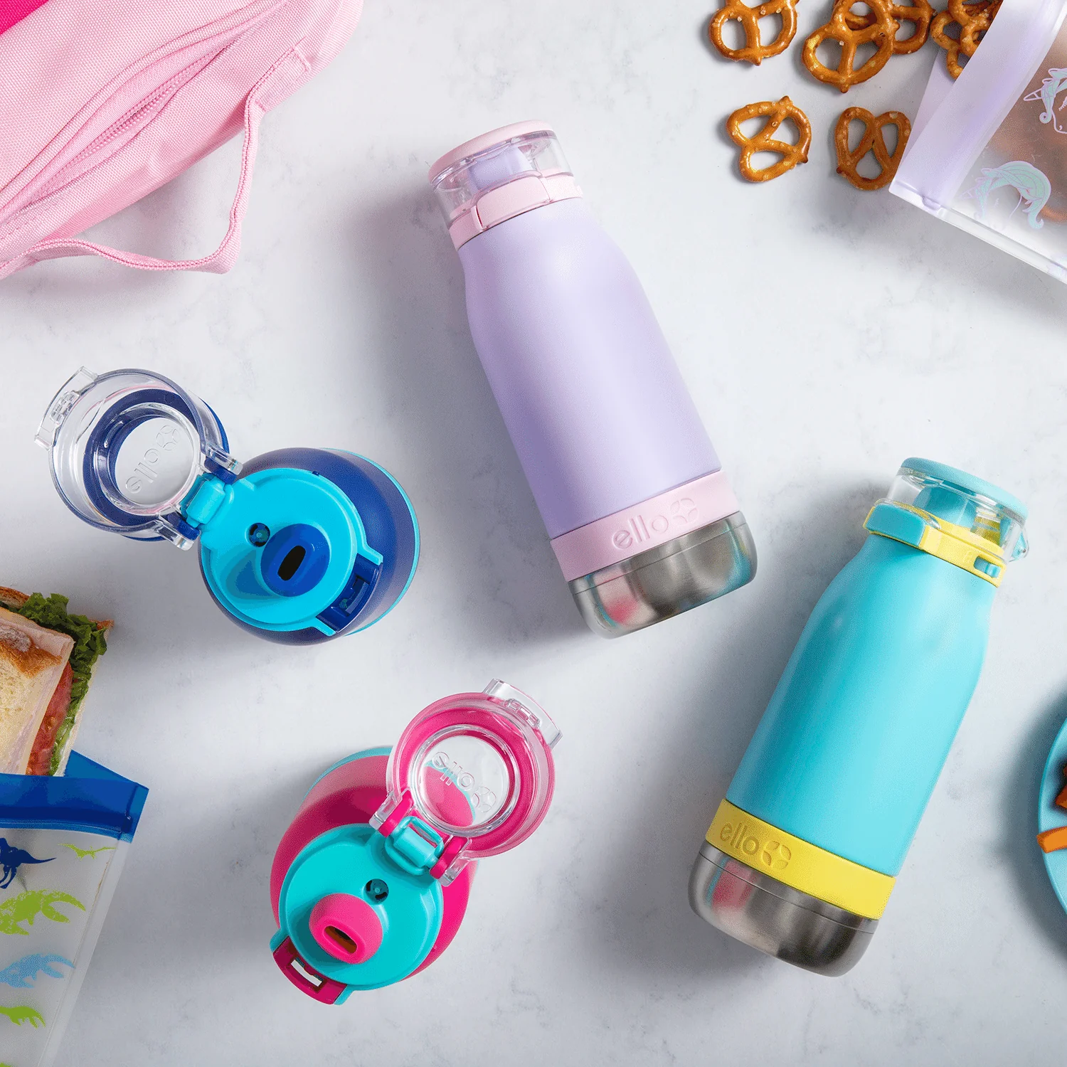 Emma 14oz Vacuum Insulated Stainless Water Bottle - Image 9
