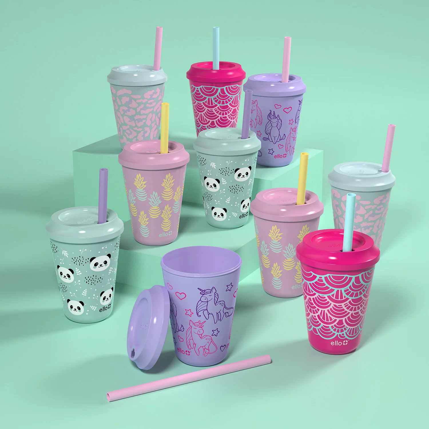Kids 12oz Color Changing Cups 10 Pack - Image 10