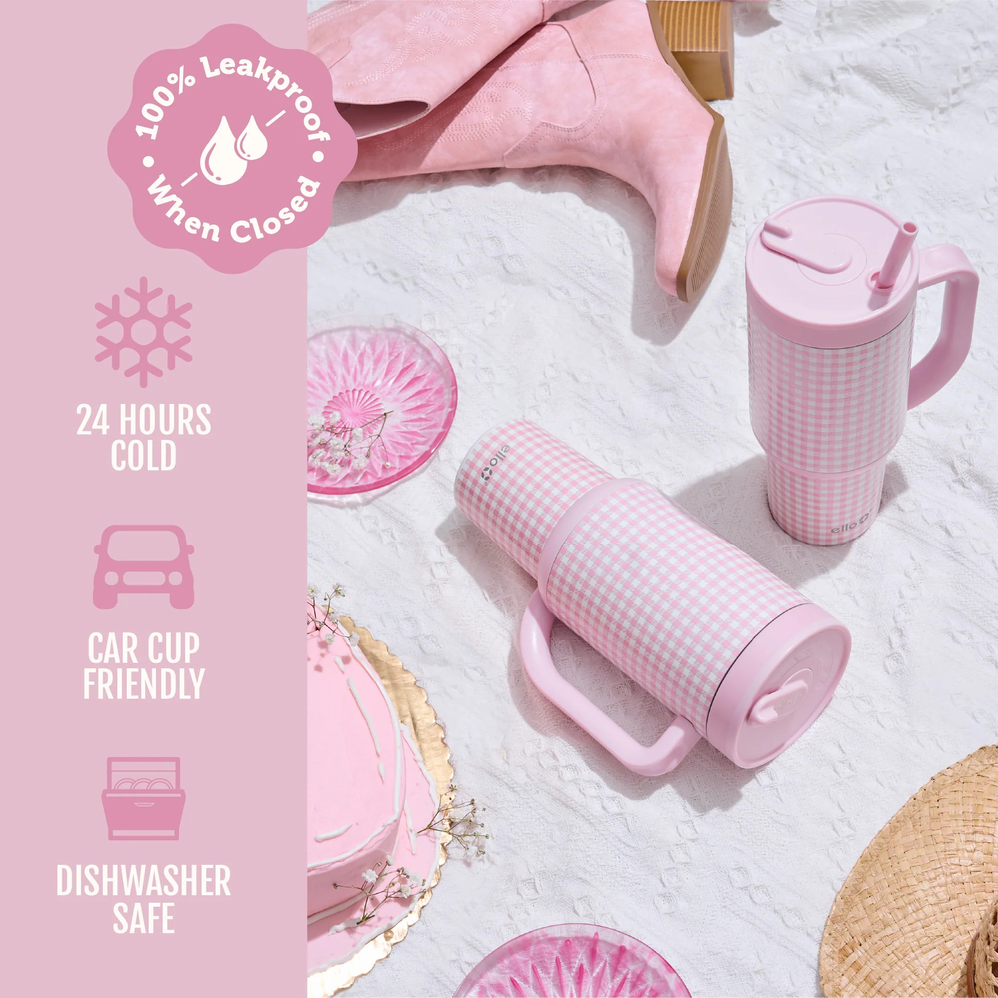 Pink Gingham Bundle - Image 5