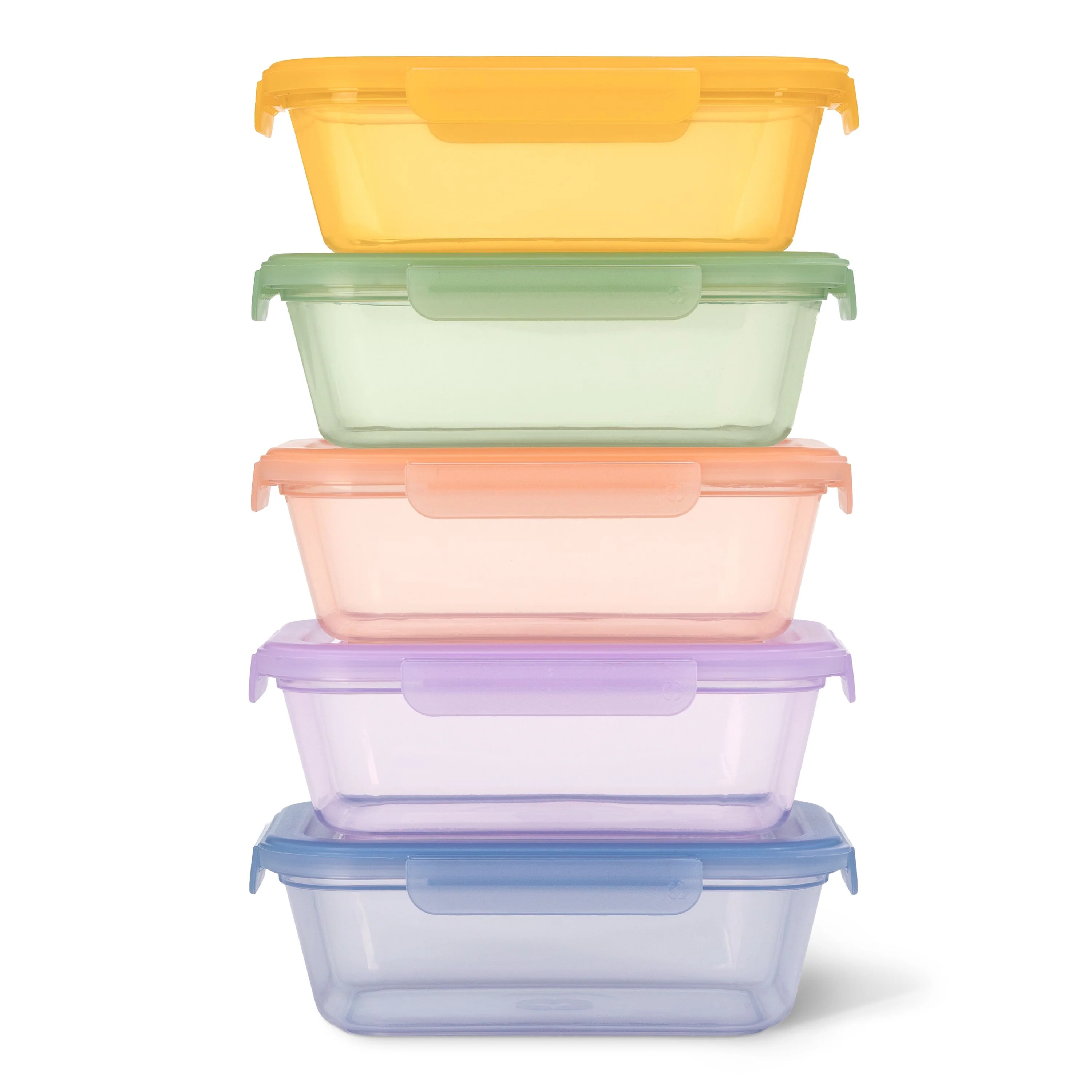 Snap & Nest Meal Prep Containers, Set of 5 - Image 3